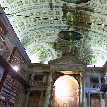 Water leak from hydrant in historic library