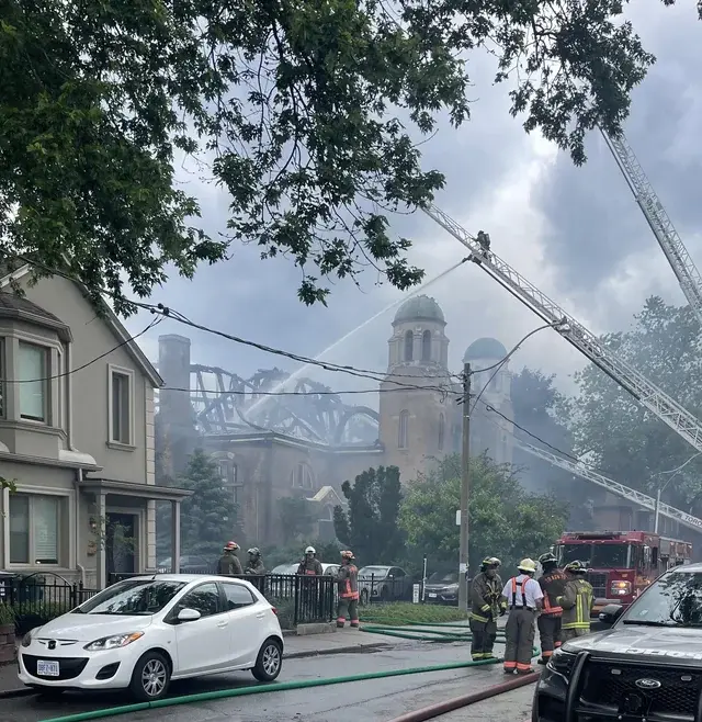 Suspected Arson at St. Ann’s Anglican Church in Toronto